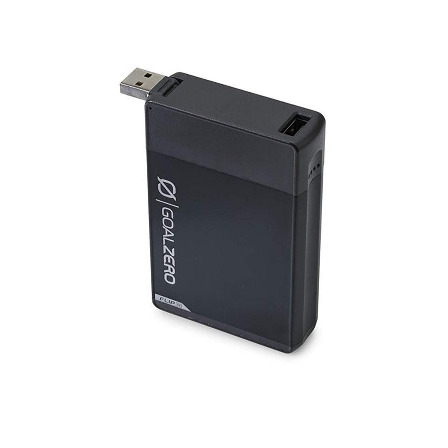 Goal Zero Portable Flip 36 Phone Charger, 10,050mAh/36Wh External Power Bank - Black