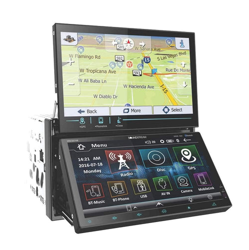 Bluetooth Soundstream VRN-DD7HB In-Dash Double DIN Car Stereo Receiver
