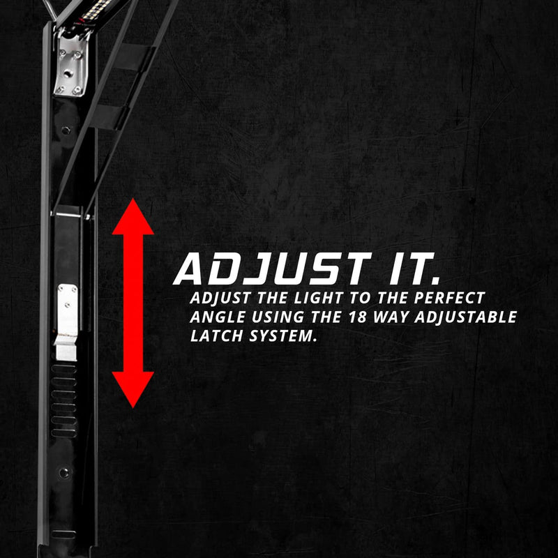 5ft XKGLOW NiteStix Foldable Overhead LED Work Light for Race Trailer Garage Work Truck Shop Lighting