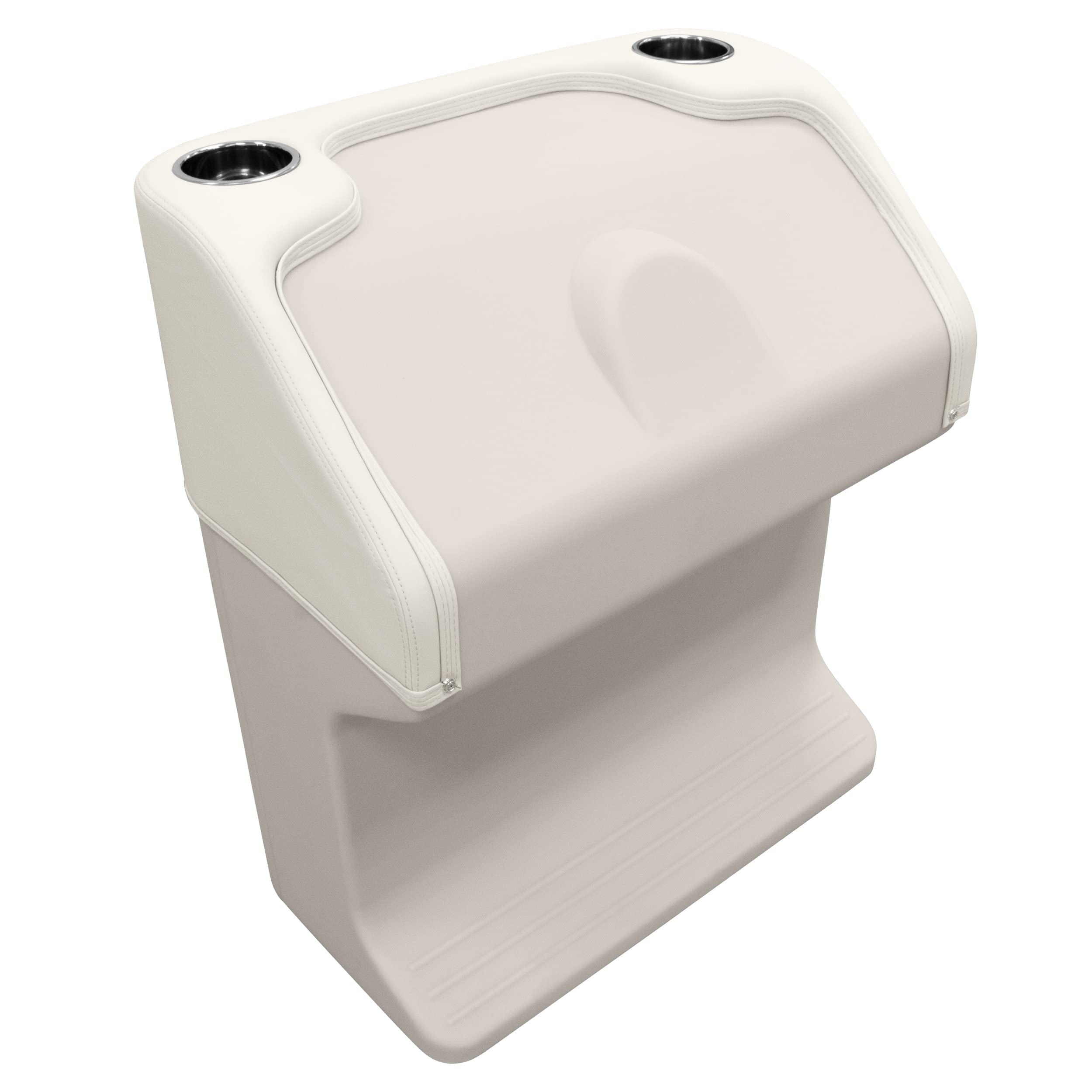 Wise Premier Series BM1158-1066 Pontoon Helm Steering Console, Stone/Mocha Java/Khaki