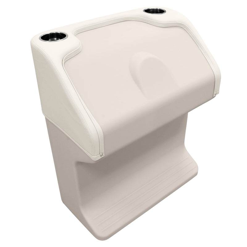 Wise Premier Series BM1158-1066 Pontoon Helm Steering Console, Stone/Mocha Java/Khaki