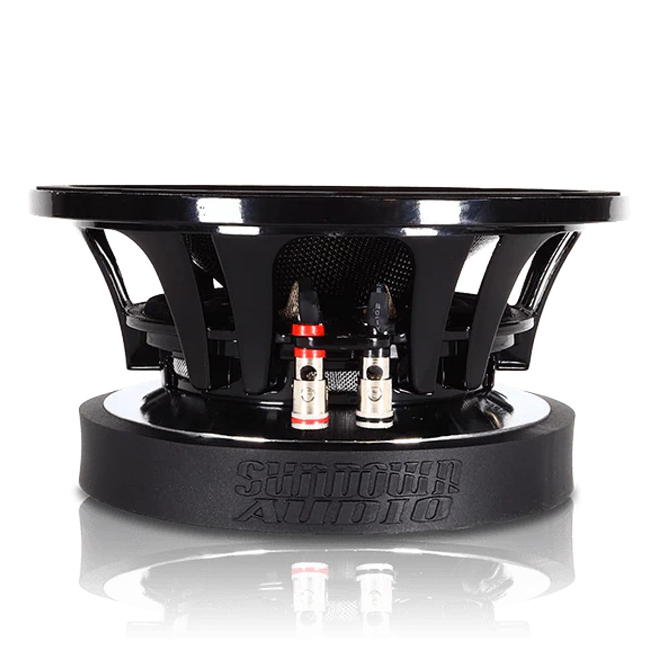 VEX-6.5" Sundown Audio 300W RMS Pro Audio Midrange Speaker - 8-Ohm SVC, Carbon Fiber Cone, Ferrite Motor, High SPL 94 dB, Vented Cast Frame, Mid-Bass Optimized Car Audio