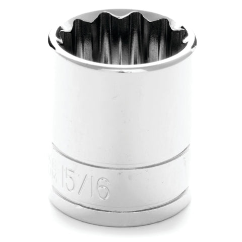W32530 Performance Tool 1/2 Drive 12-Point Socket, 15/16
