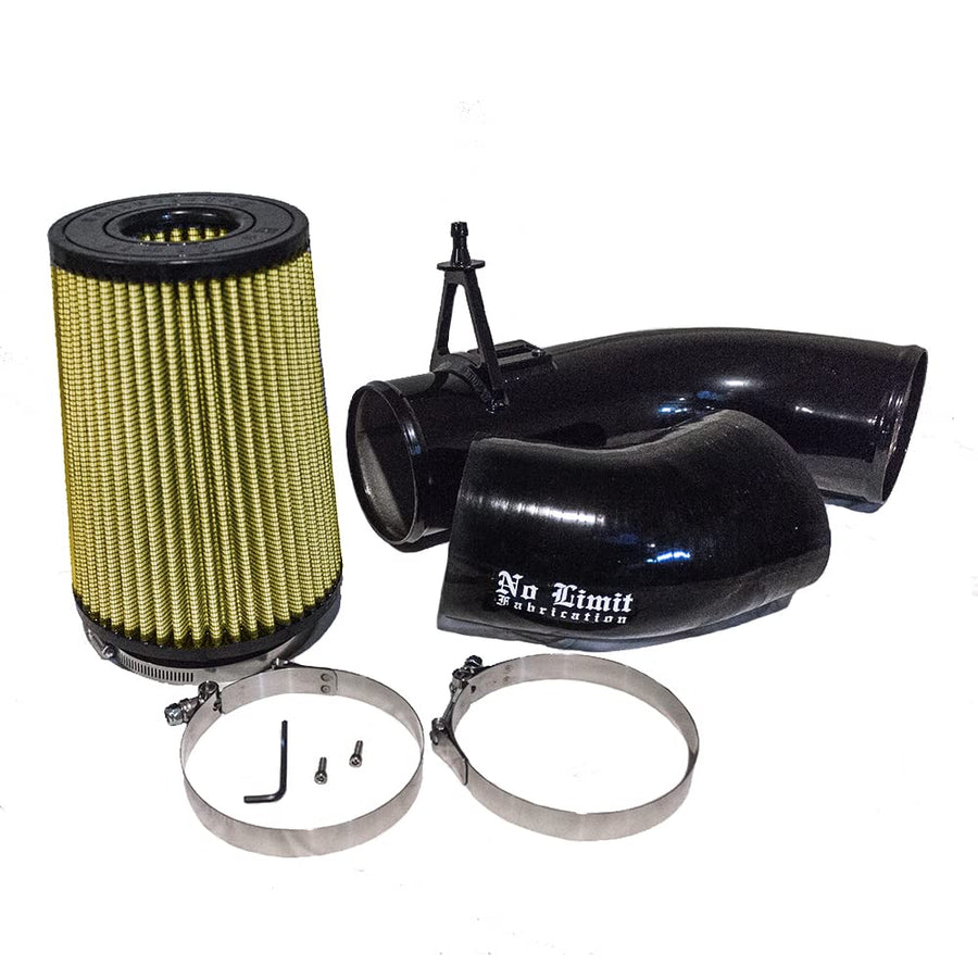 6.7 Cold Air Intake, No Limit Fabrication, Black, PG7 Filter 2017-2019