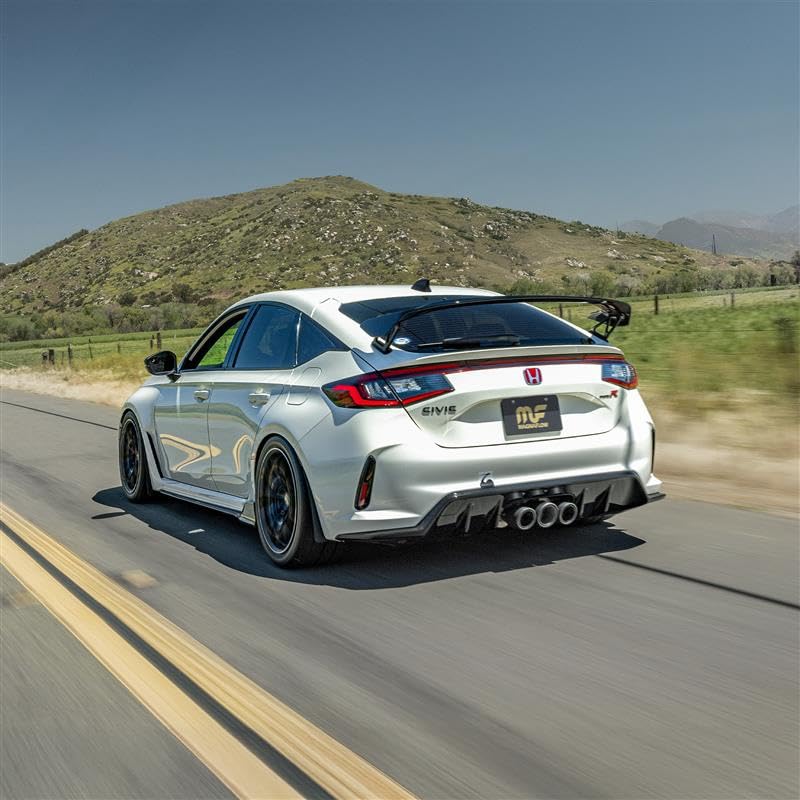 Performance Exhaust System MagnaFlow Kit 19708: Cat-Back, SPEQ Series, Compatible with 2023-2025 Honda Civic Type R 2.0L, Triple Center Rear Exit