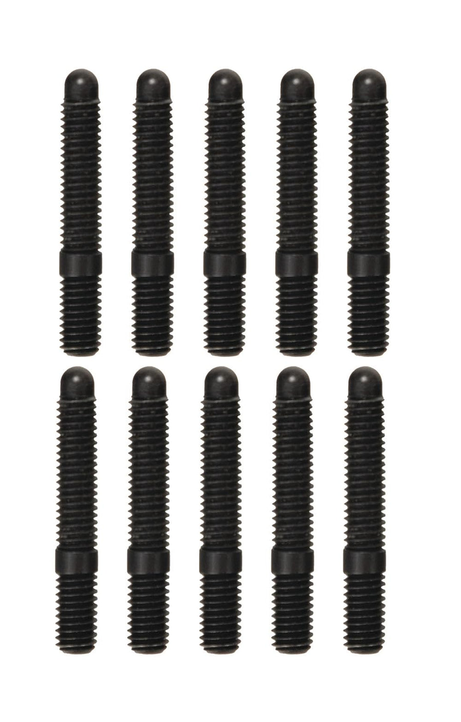 Bullet Nose Moroso Studs, M6-1.0 x 38MM, Pack of 10