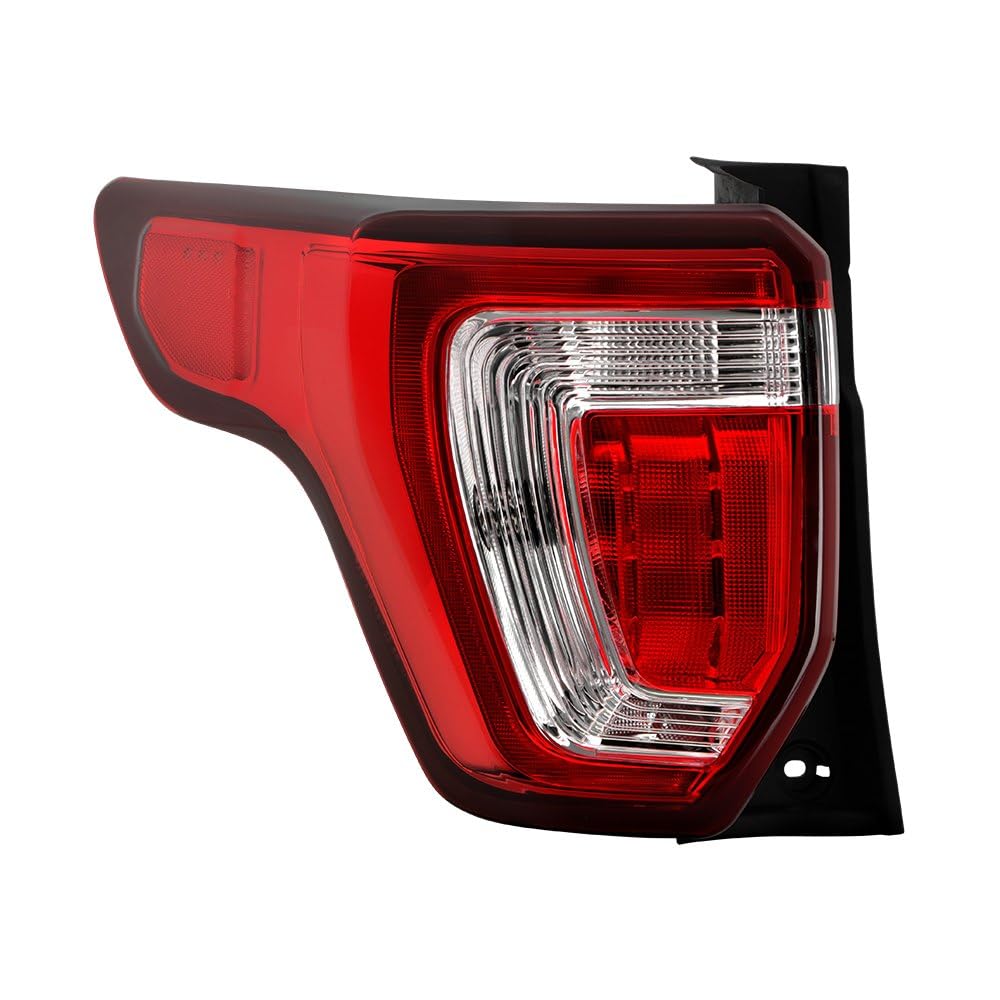 Ford Explorer Spyder (POE) 16-19 (LED Brake Parking) Halogen (Signal Backup) Tail Light - OE Left