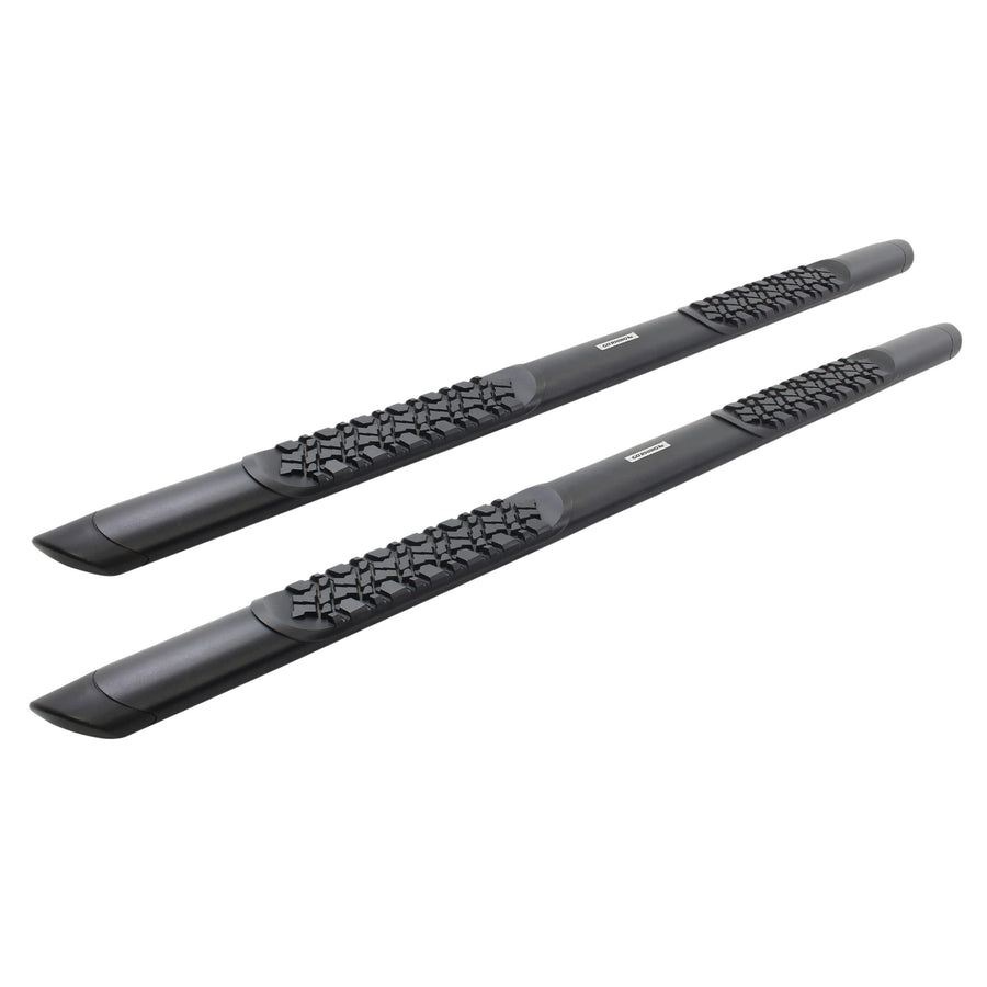 V-Series V3 Go Rhino 5" Side Steps & Mounting Brackets | Aluminium, Textured Black | V3443974T | Fits 2023-2024 Toyota Sequoia