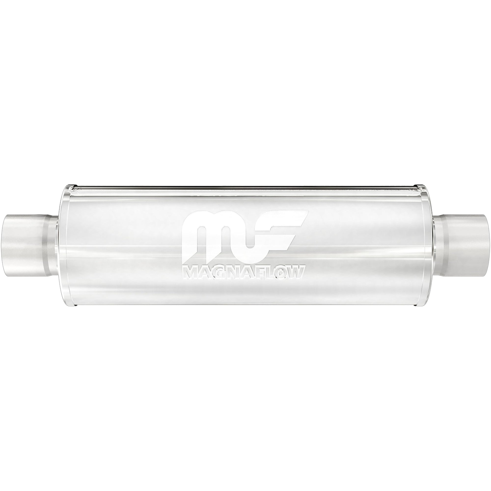 Performance MagnaFlow Exhaust Muffler 10419: 4in. Round, Straight-Through
