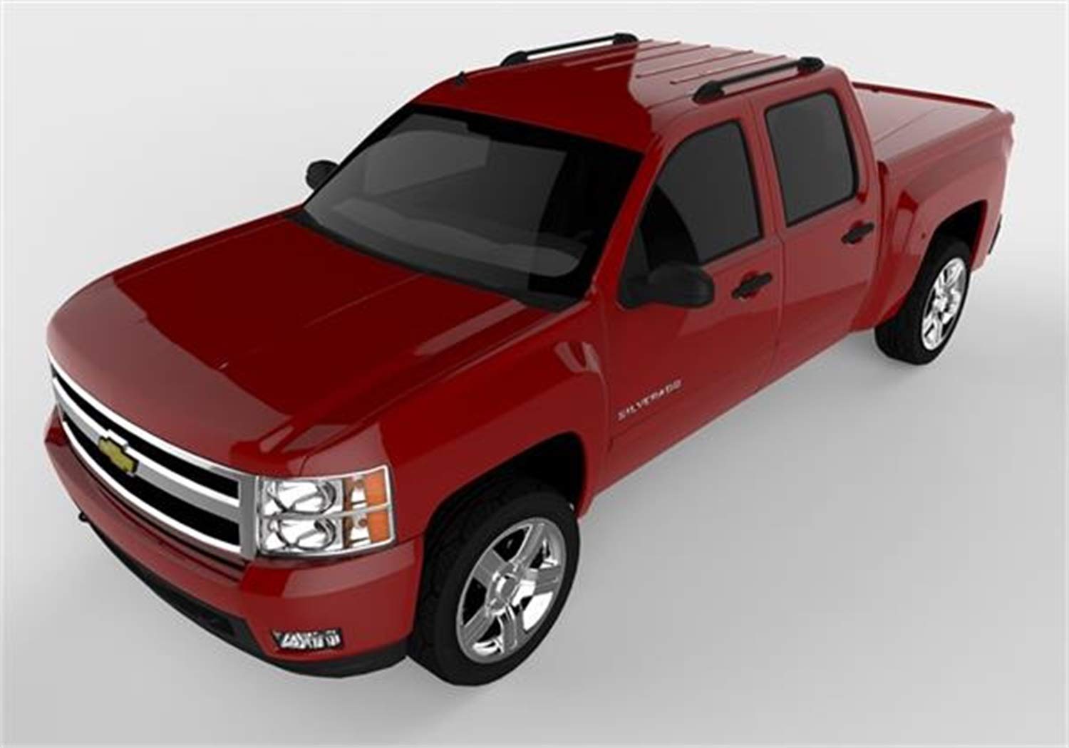 UnderCover RealTruck Lux One-Piece Truck Bed Tonneau Cover | UC1066L-74 | Fits 2007 - 2013 Chevy Silverado 1500 74(GCN)(WA9260) - Victory Red 5' 9" Bed (69.3")