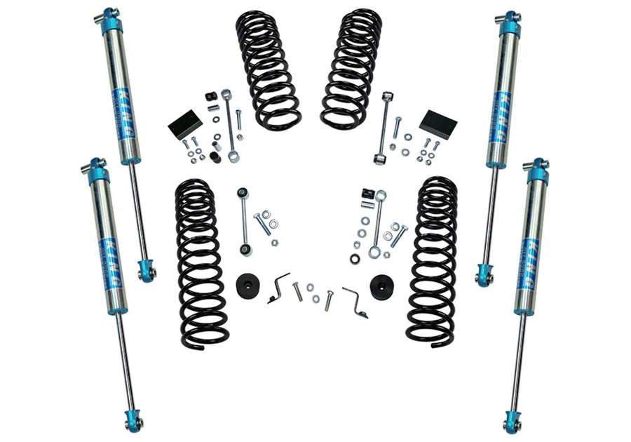 SUPERLIFT SUSPENSION RealTruck 2.5" Lift Kit for Jeep Wrangler JL | Complete Lift Kit with Front & Rear King 2.0 Series Shocks | K185KG | Fits 2018-2023 Jeep Wrangler JL 2 Door