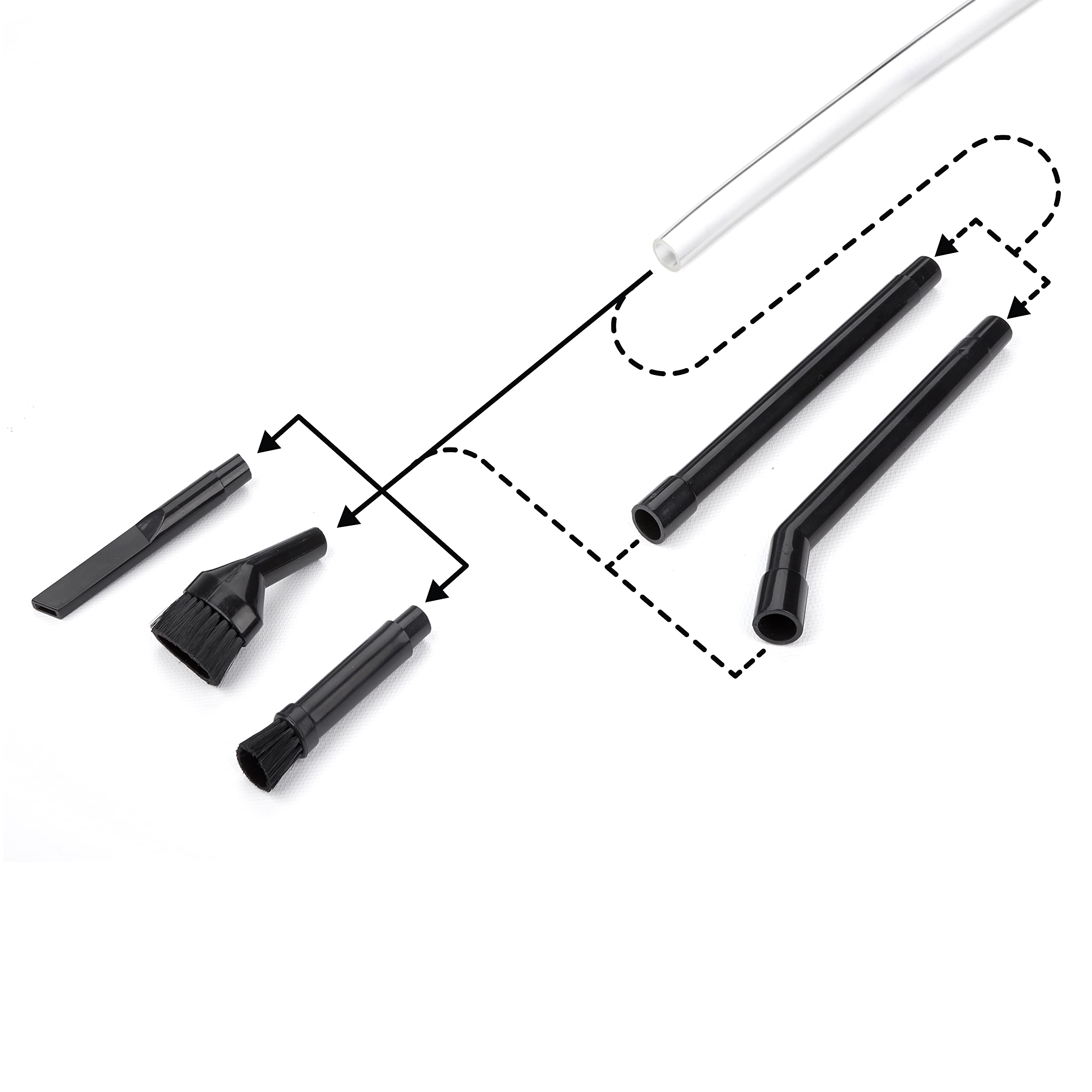Pellet Stove Cleaning Kit Shop-Vac 9191500, Complete Set for Efficient Ash Removal, 5 Nozzles, (1-Pack)