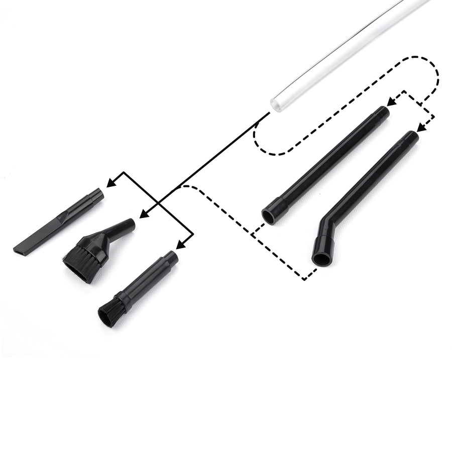 Pellet Stove Cleaning Kit Shop-Vac 9191500, Complete Set for Efficient Ash Removal, 5 Nozzles, (1-Pack)