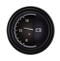 AX30GBLF Classic Instruments Autocross Gray 2-1/8" Volt Gauge