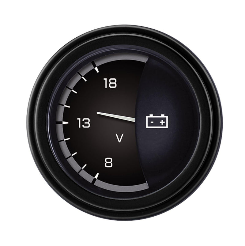 AX30GBLF Classic Instruments Autocross Gray 2-1/8" Volt Gauge