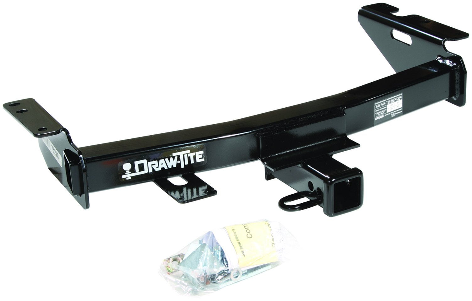 Max-Frame Draw-Tite Receiver, 2", Black
