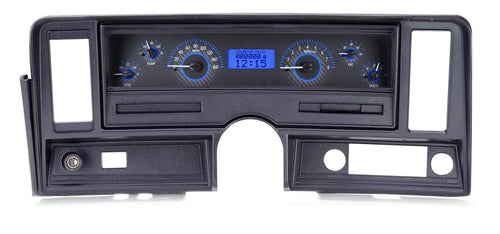 VHX System, 1969-76 Chevy Nova - Carbon Fiber Face Blue Display