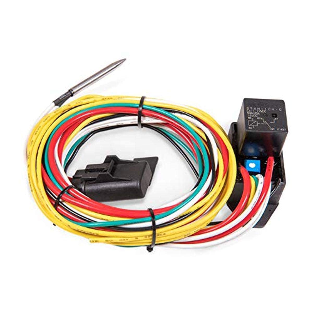 Adjustable Compact Electric Fan Controller and Relay Kit with Push-In Probe