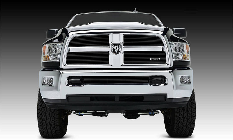 T-Rex Grilles Billet Grille, 2013-2018 Ram 2500, 3500 Black, 4 Pc, Replacement - PN #21452B, Polished