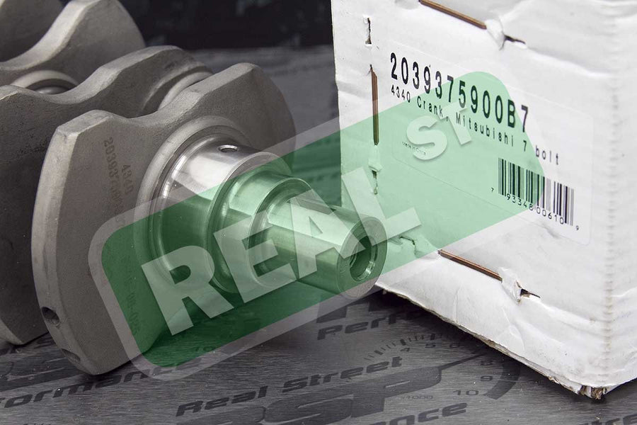 Forged Eagle 2039375900B7 Crankshaft: Mitsubishi, 4G63, 7 bolt flange (each)