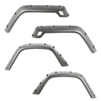 All Terrain Fender Flare Kit | Rugged Ridge, 4.75 Inch, 4 Piece | 11630.20 | Fits 1997-2006 Jeep Wrangler TJ