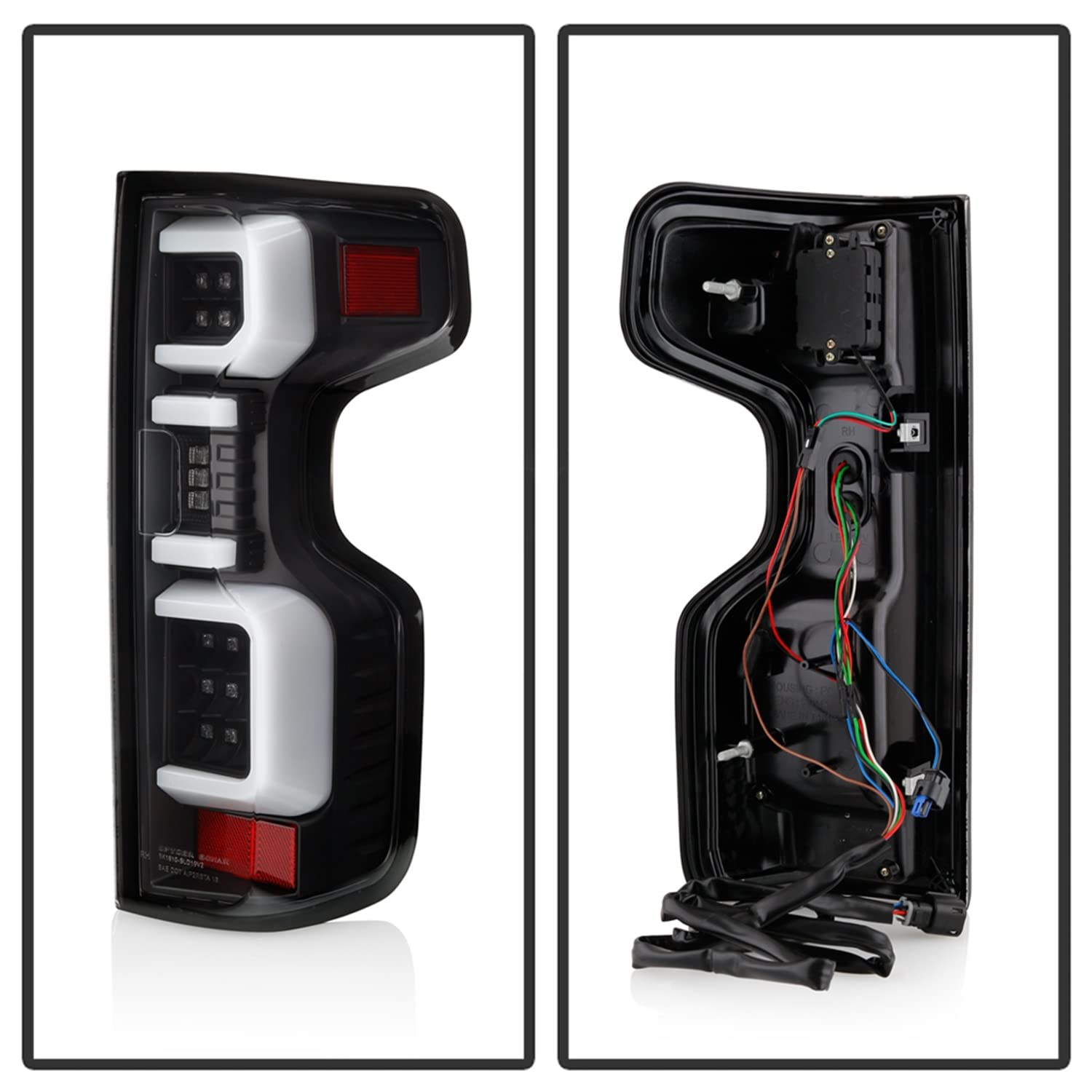 LED Tail Lights Spyder (ALT-YD-CS19LED-BK)