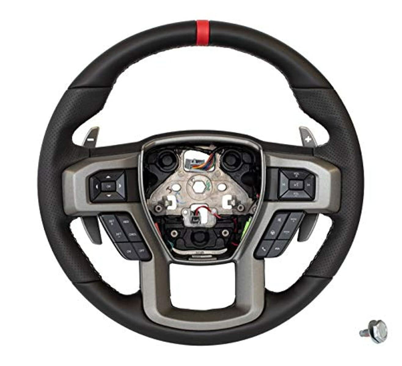 3600F15RRD Ford Raptor Steering Wheel, 2016-2017, F-150
