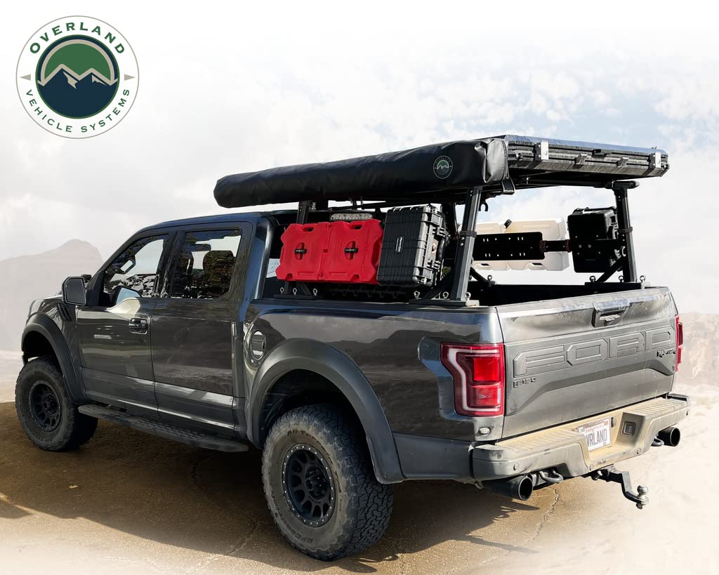 8.0' Truck Bed Overland Freedom Rack Systems, Uprights, Cross Bars and Side Support Bars