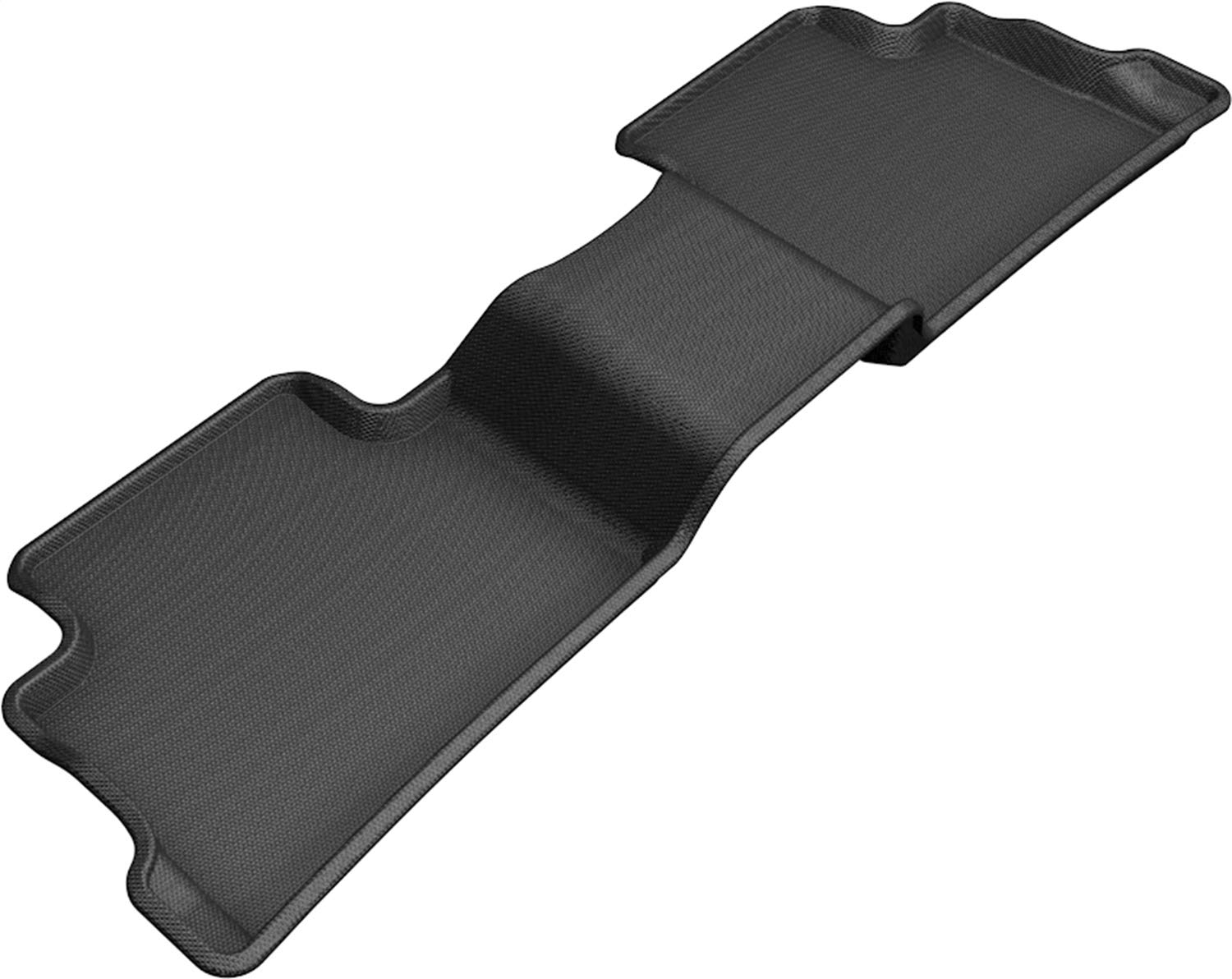 Kagu 3D MAXpider Custom Fit Floor Mat (Black) Compatible with Hyundai KONA 2018-2023 - Second Row