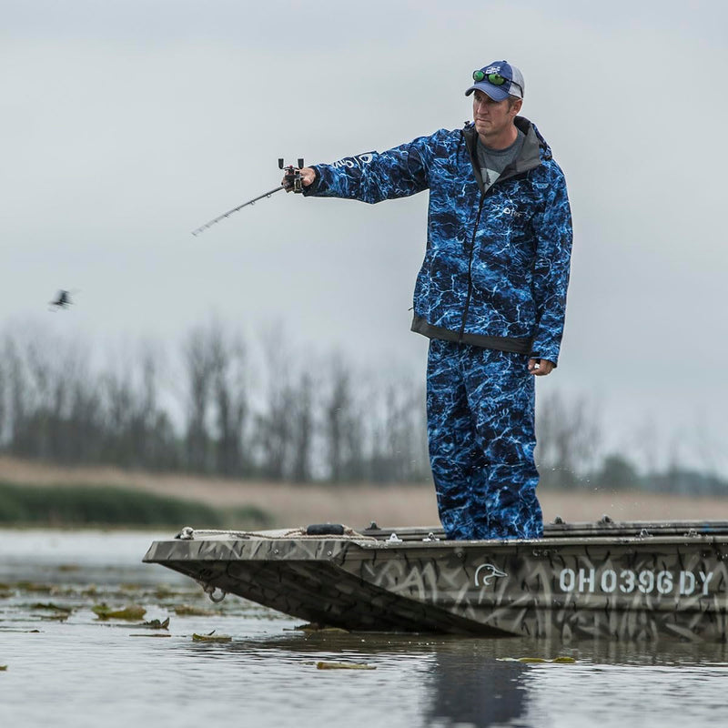 Hydrovore ONYX Fishing Jacket, MOE Marlin, Medium