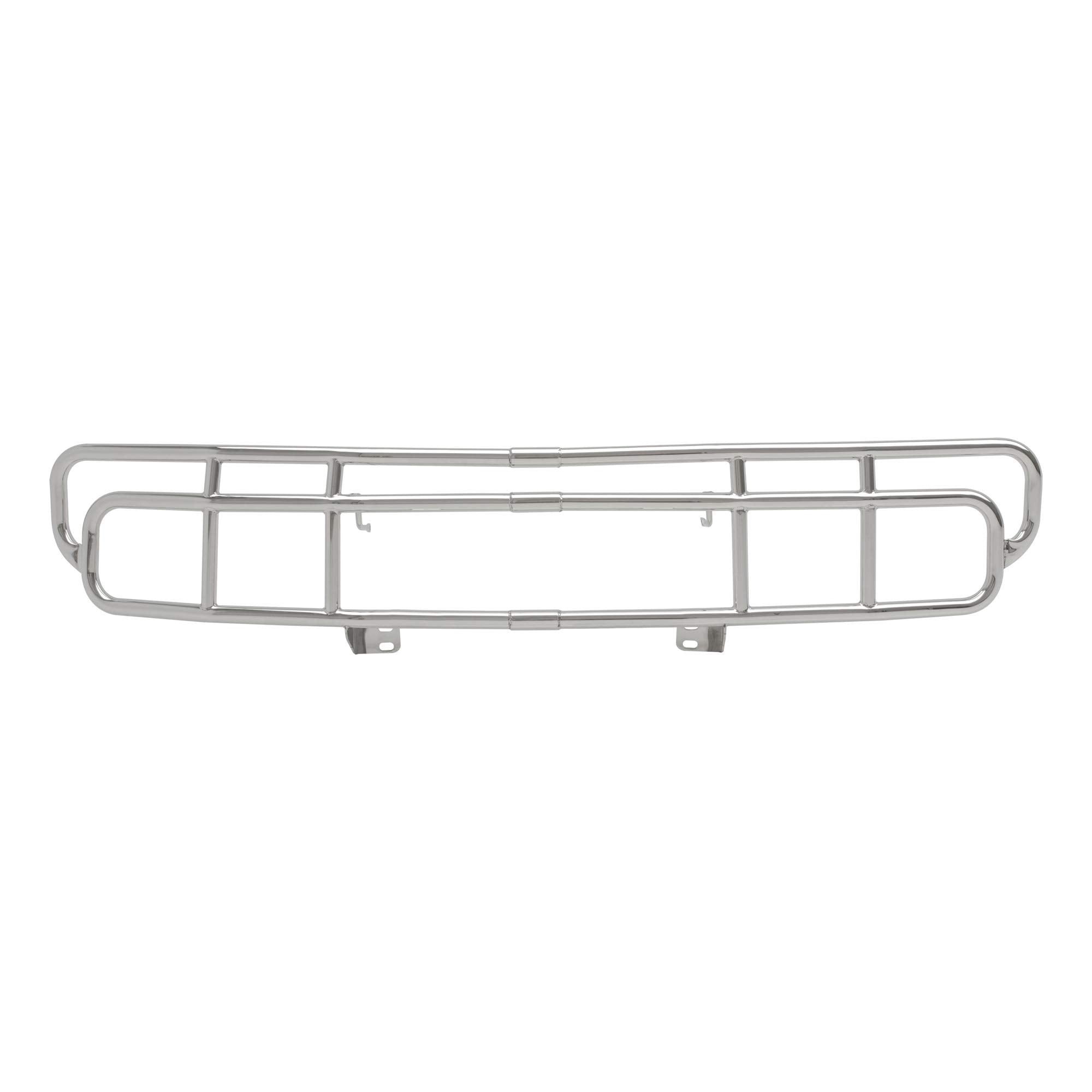 1-1/2-Inch Polished Stainless Steel Grille Guard ARIES 4076-2, No-Drill, Select Hummer H2