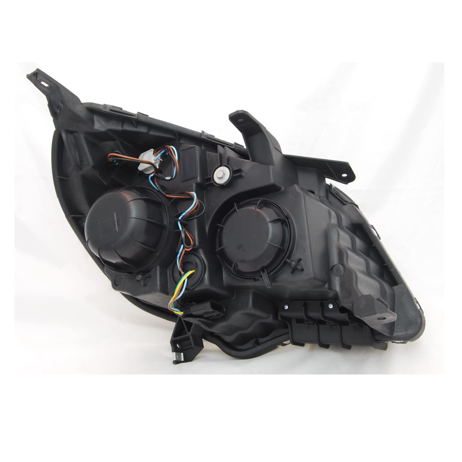 Left TYC Headlight Assembly Compatible with 2010-2015 Chevrolet Equinox