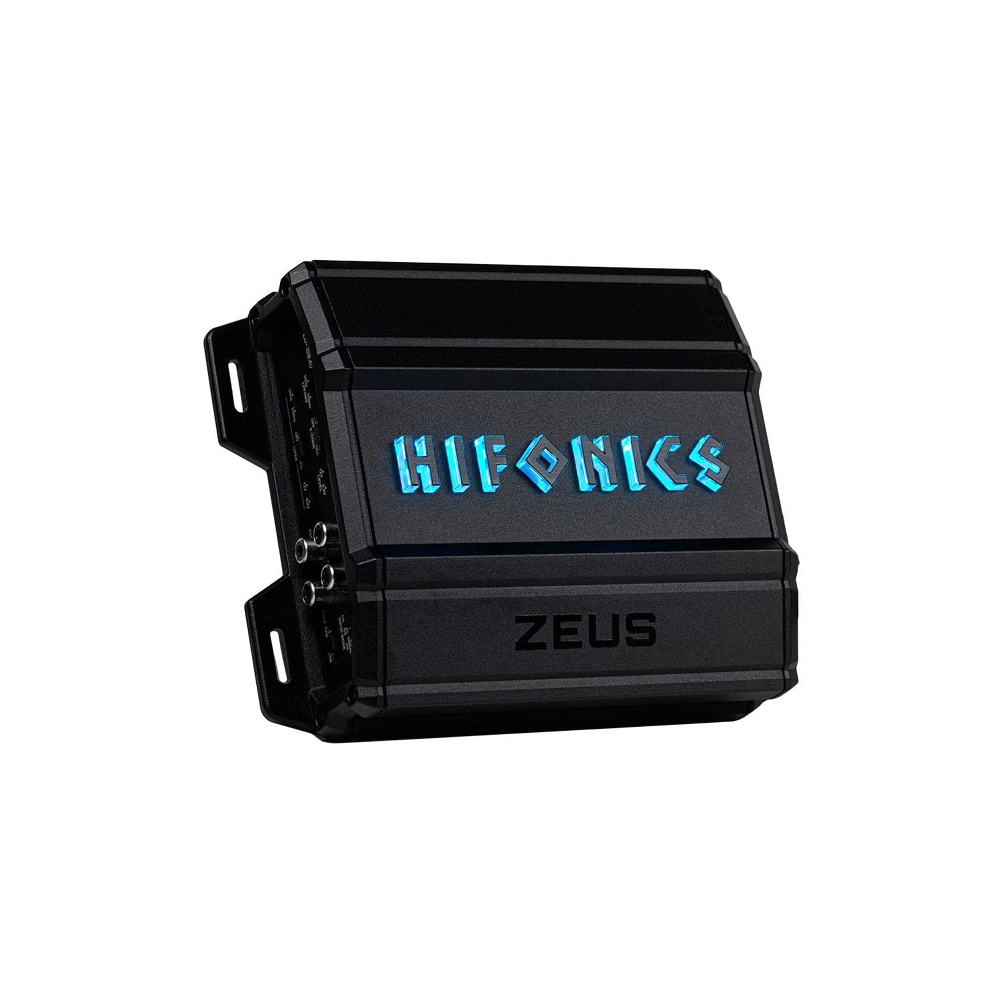 Hifonics Delta Zeus 750 Watt Compact 4 Channel Nickel Plated Mobile Car Audio Amplifier with Auto Turn On Feature, ZD-750.4D, Black