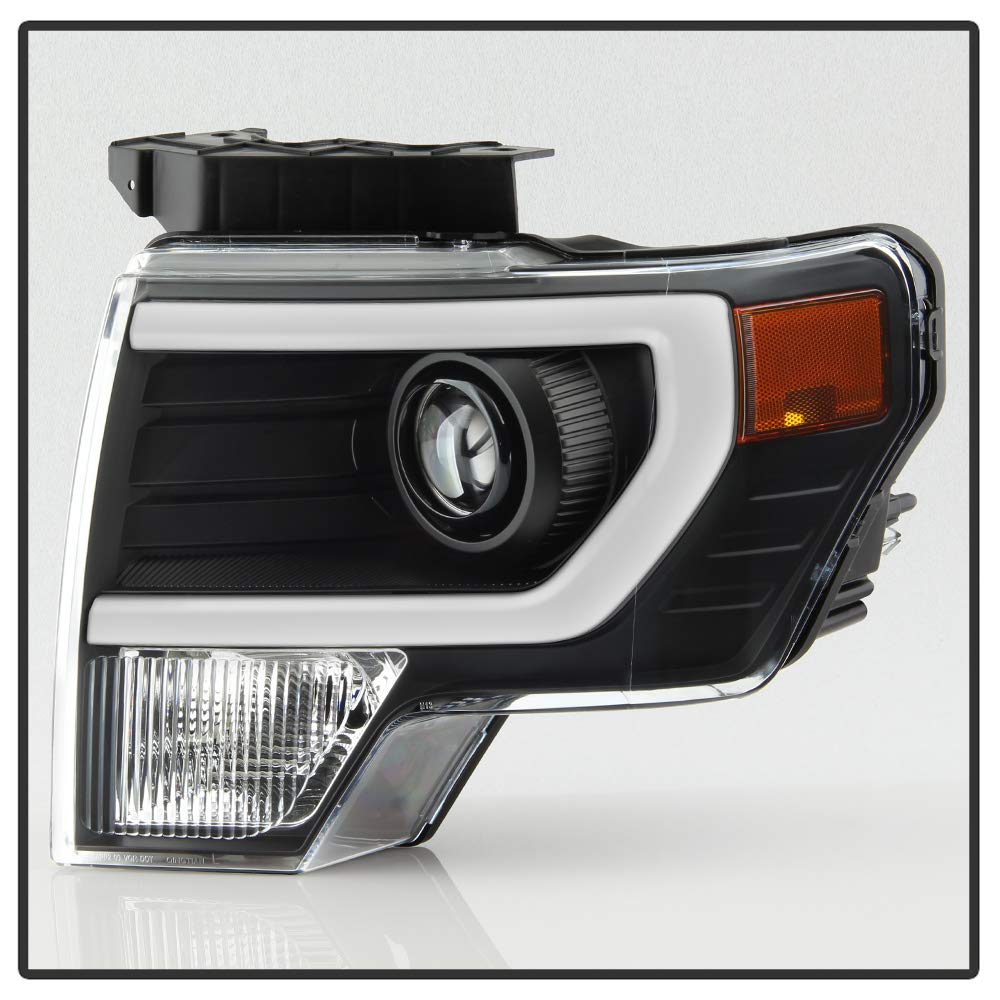 Projector Headlight Xtune PRO-JH-FF15009-LBDRL-BK, 1 Pack