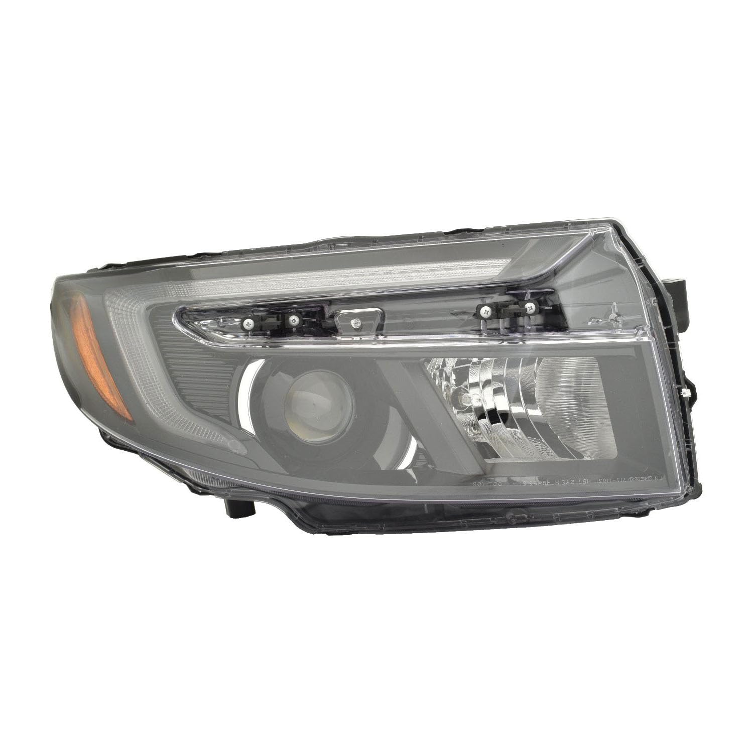 ACK Lamp DOT Certified For Honda Ridgeline 2021 22 2023 Headlight LED SPORT/RTL/EX-L Model 5 PIN Passenger Side | 33100-T6Z-A01 | HO2503204
