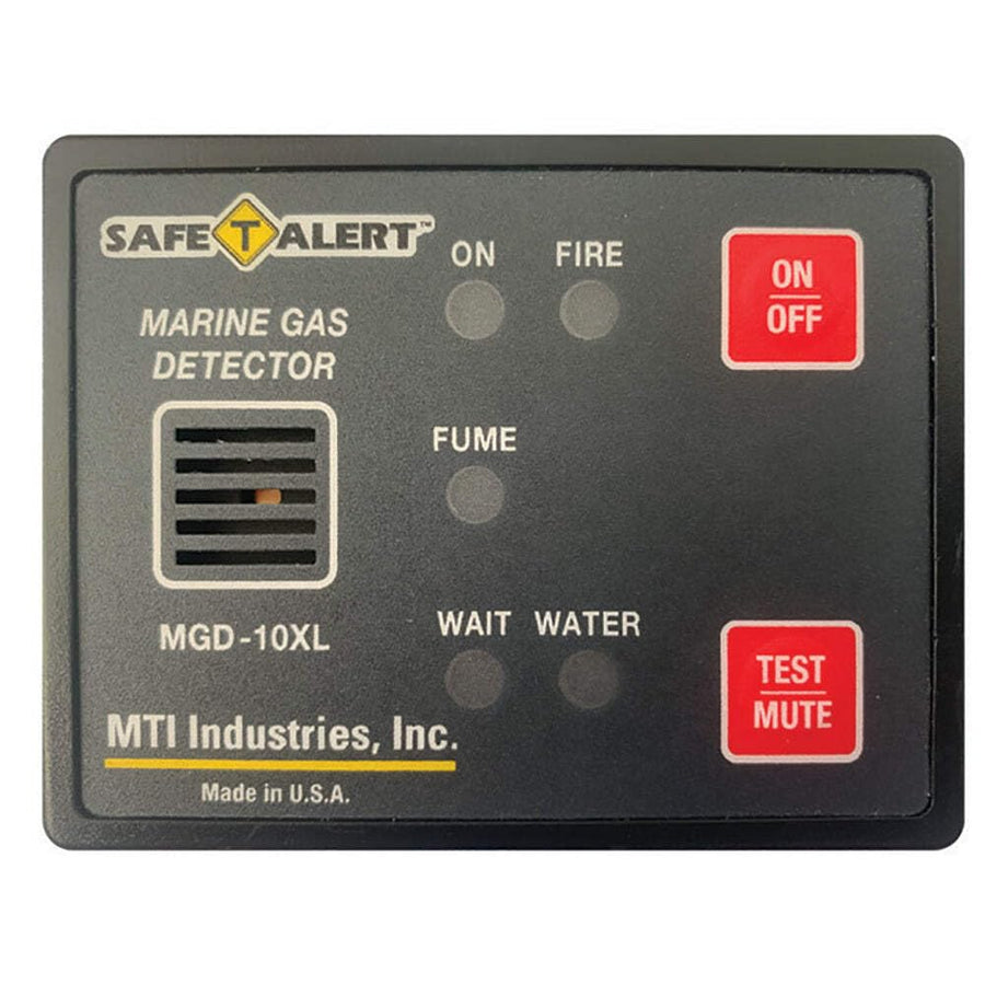 Gas Vapor Alarm Safe-T-Alert Fume, Fire, Bilge Water - Black Surface Mount