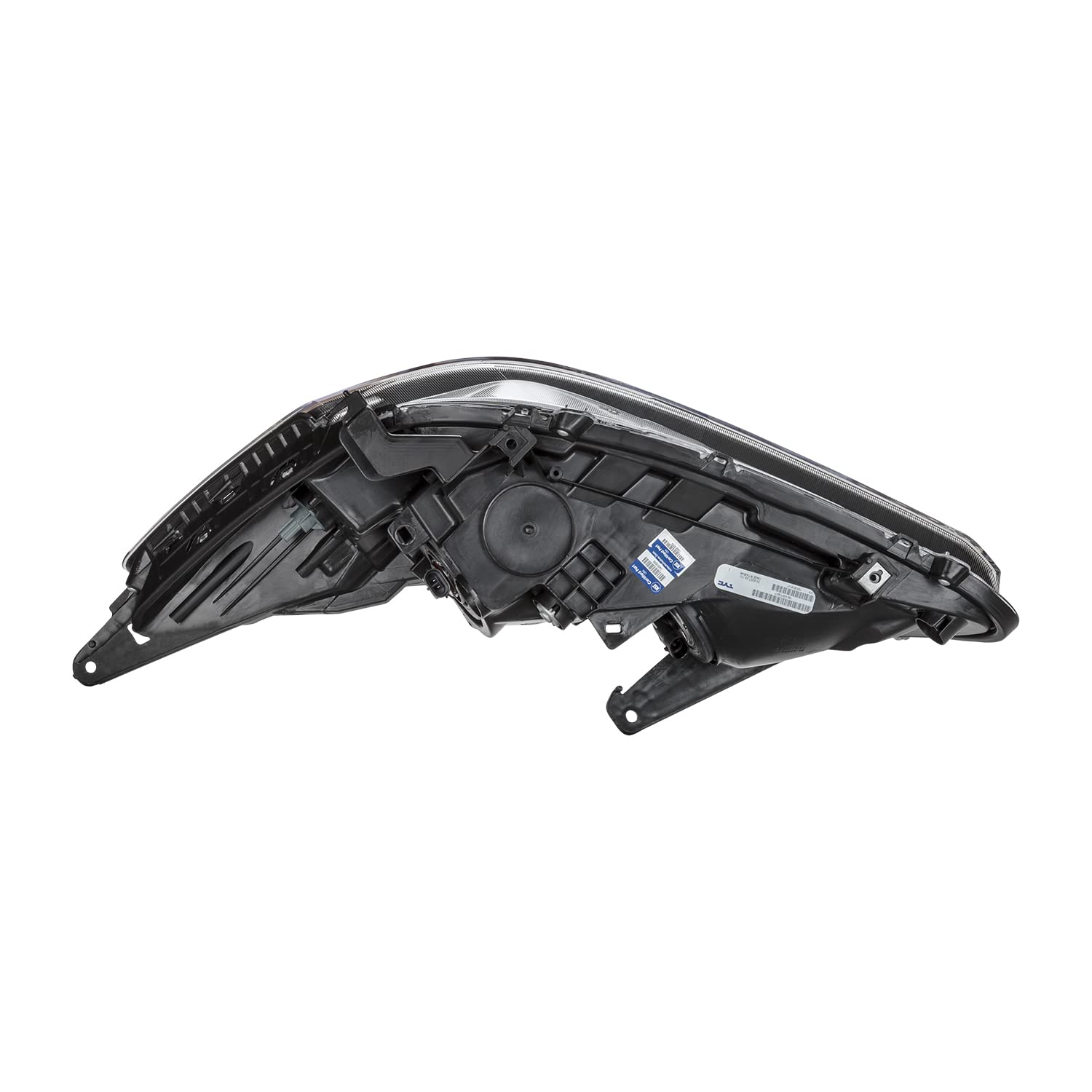 Right TYC Headlight Assembly Compatible with 2013-2015 Honda Accord