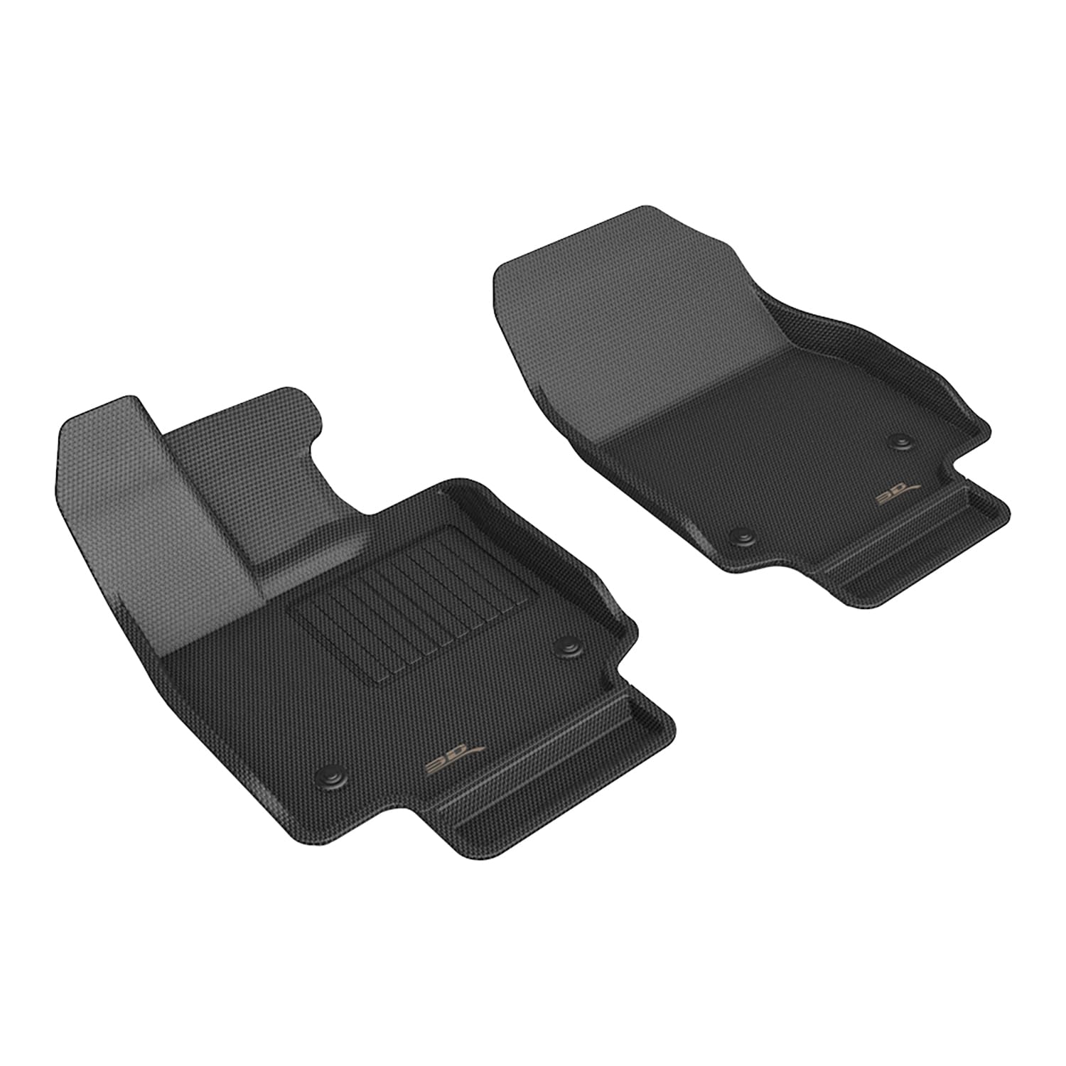 Kagu 3D MAXpider Custom Fit Floor Mat (Black) Compatible with Lexus RX Series 2023 - Front Row