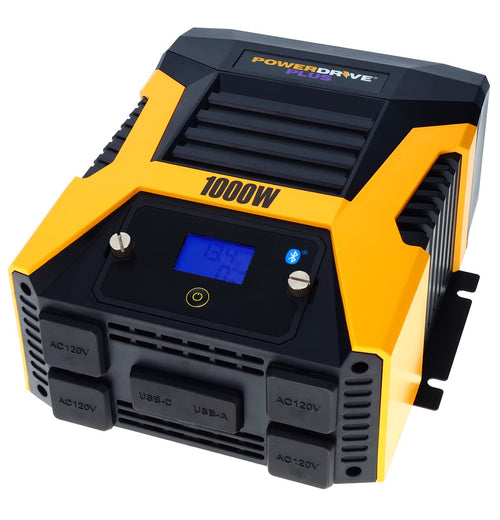 1000 Watt PowerDrive Plus PWD1000P Wireless Power Inverter with Bluetooth(R) Technology and Remote Control