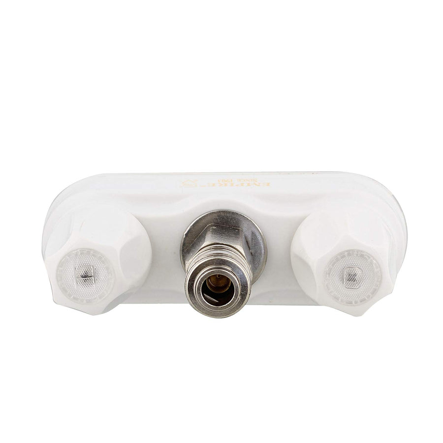 CRD-QDFLX-WHT Empire Faucets 4" Quick Disconnect Valve with Metal Quick Connecter - White