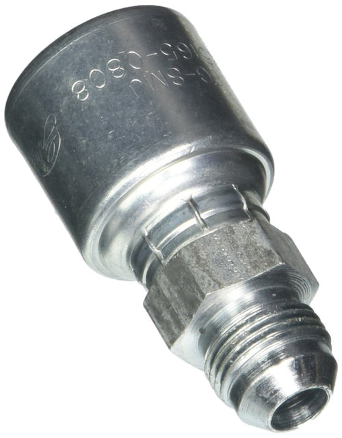 Gates Male G25165-0808 JIC 37 Flare (MegaCrimp)