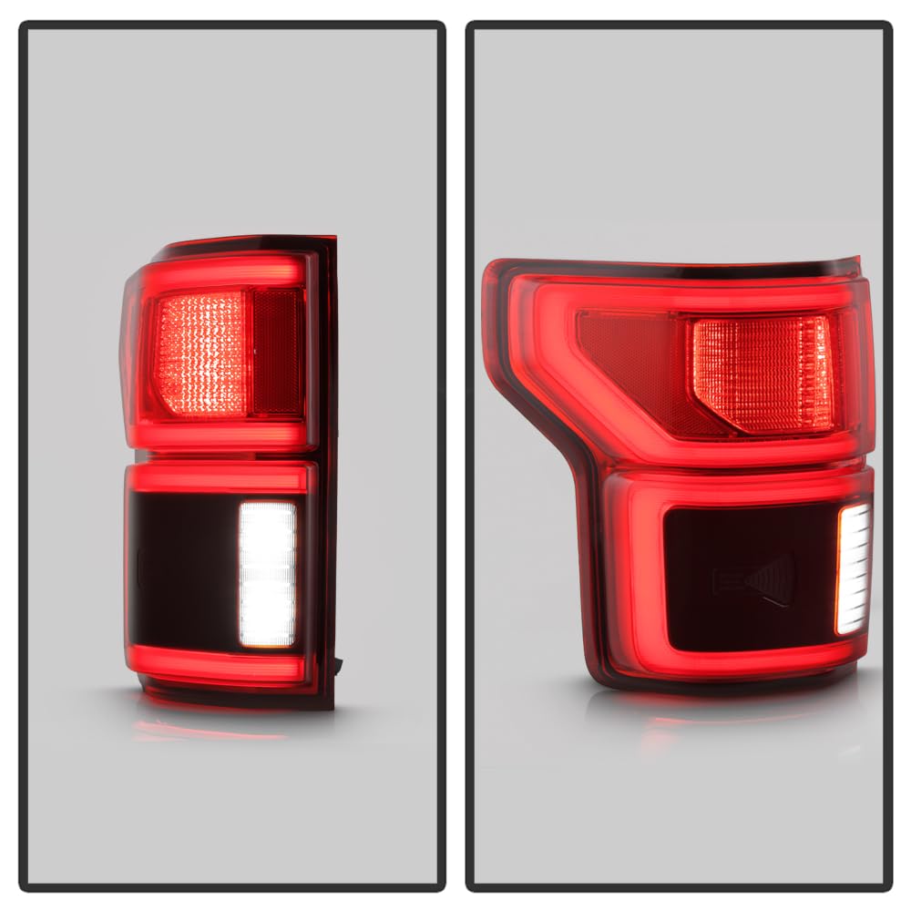 Ford F150 Spyder (POE) 18-20 w/Blind Spot Hole LED Tail Light - OE Left