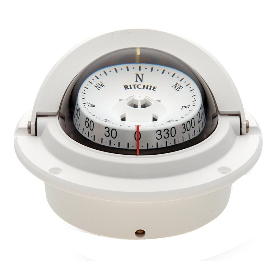 Flush Mount Compass, 3 Combi, White