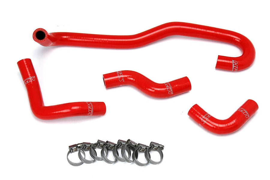 Red HPS 57-1655-RED Silicone Heater Hose Kit Coolant