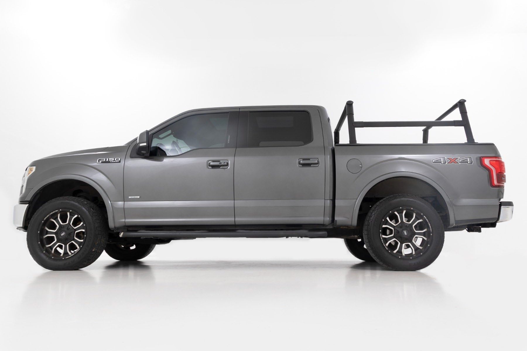 Rough Country Bed Rack Full-Height for Ford F-150 (2015-2025) - Modular Aluminum Truck Rack for Cargo Racks, Rooftop Tents, Ladders & Overland Gear
