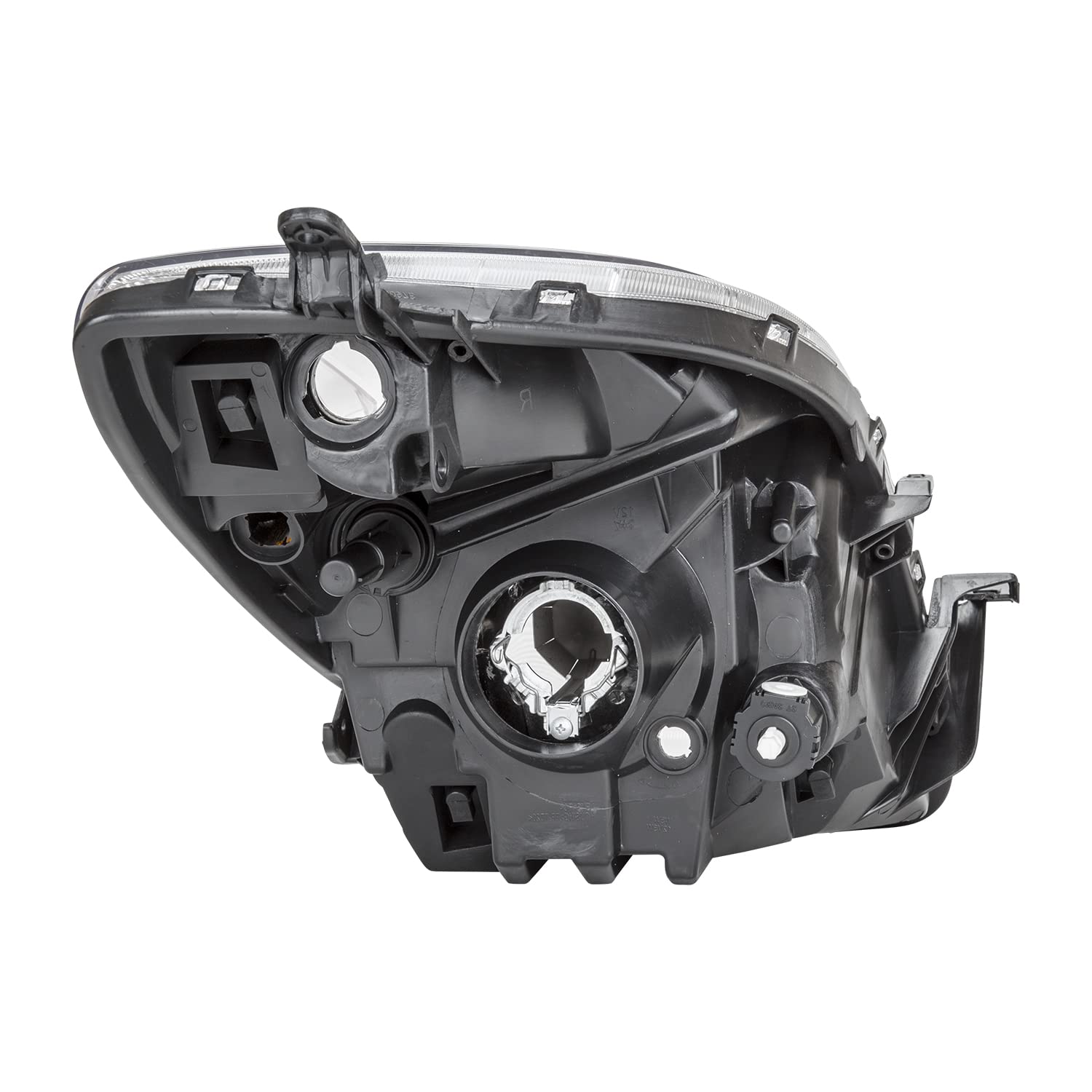 Left TYC Headlight Assembly Compatible with 2007-2008 Toyota Yaris