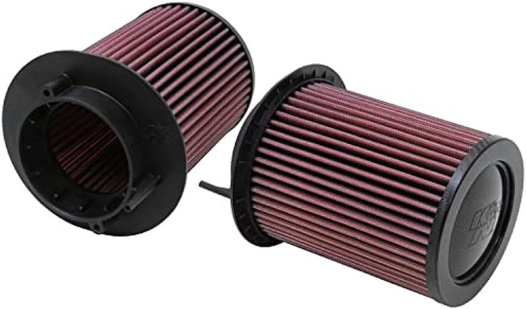 K&N Air Filter Engine: Increase Power & Acceleration, Washable, Premium, Replacement Car Filter: Compatible with 2009-2015 Audi R8, E-0668