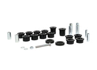 Whiteline W56423 Control Arm Bushing Kit Front Suspension Compatible with 07-14 Wrangler