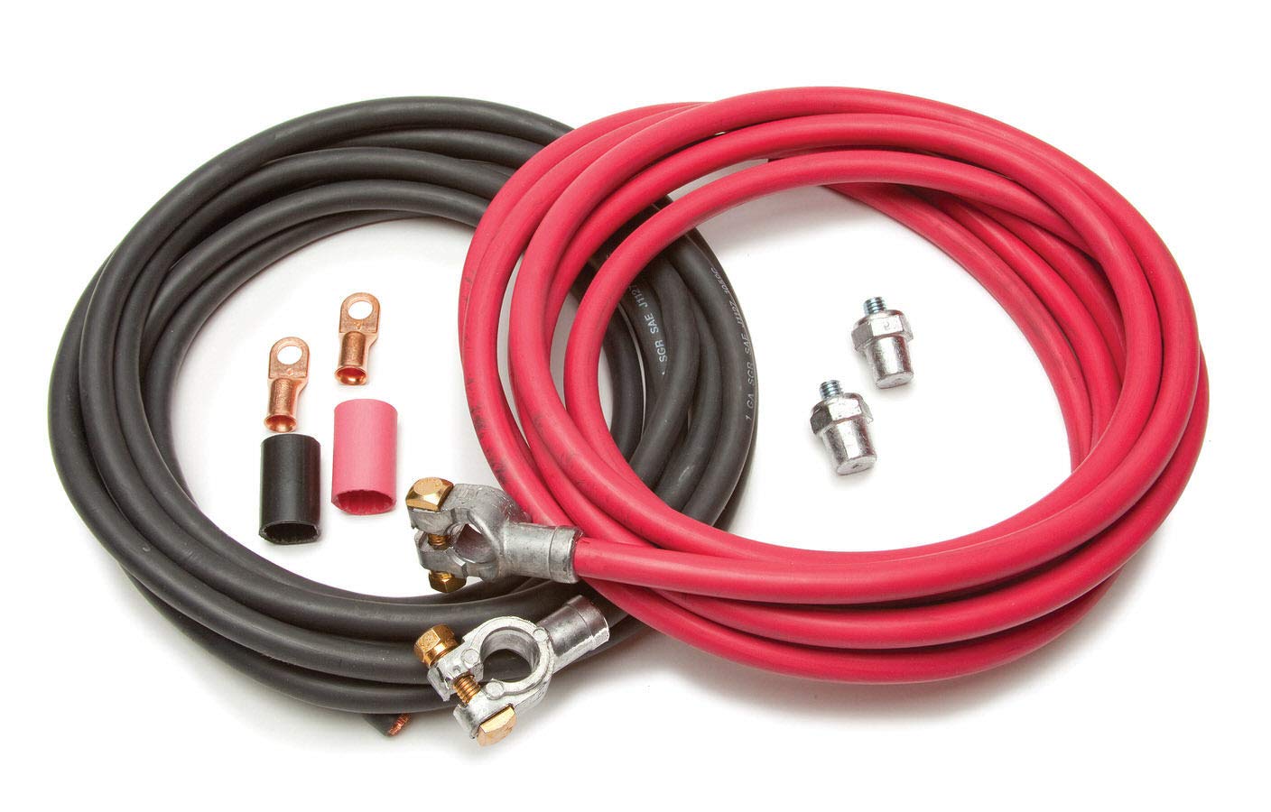 40105 Painless Performance Battery Cable Kit with 16' Cables, Black