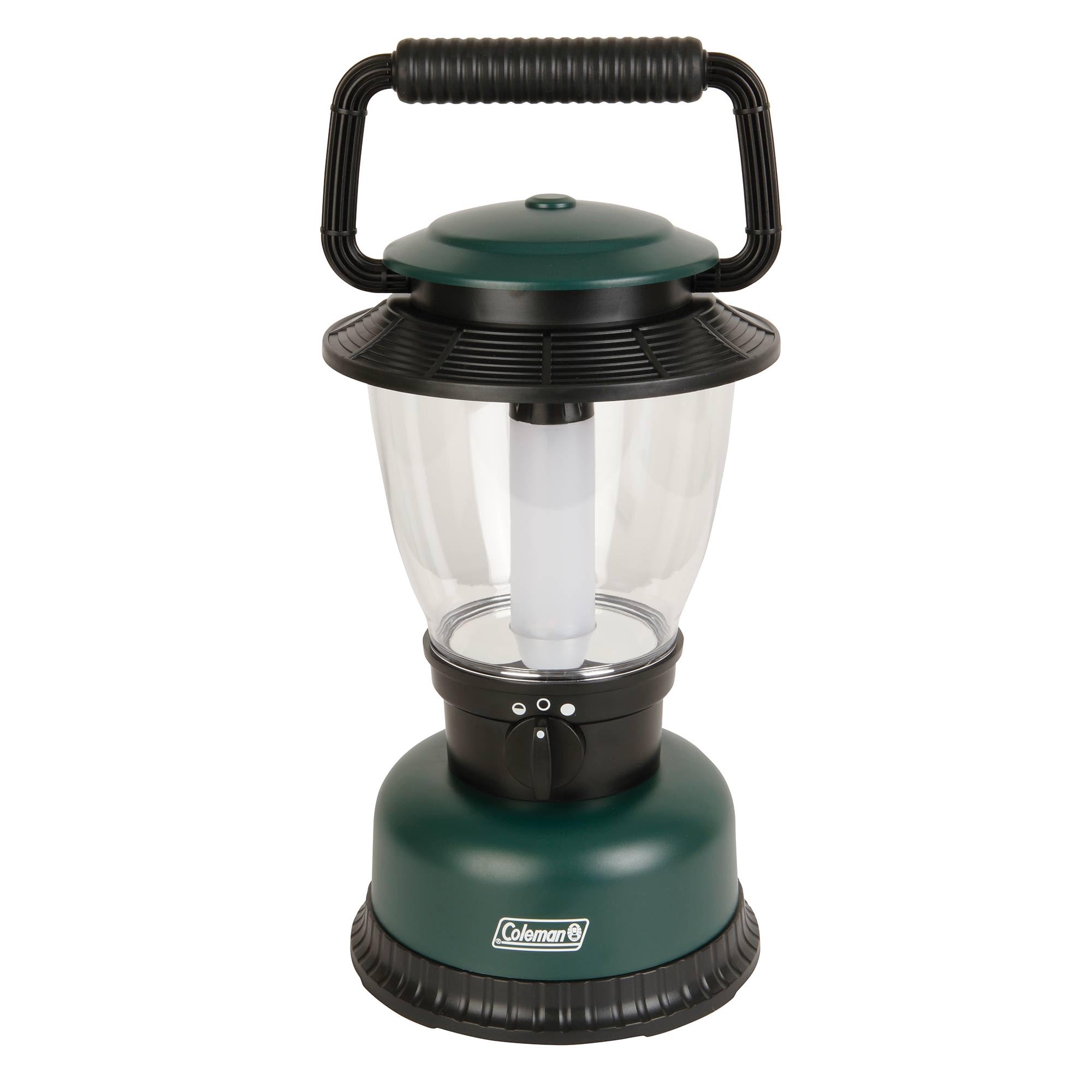 Coleman Classic XL CPX 6 Compatible 700 Lumens IPX4 Waterproof LED Lantern with 2 Modes, Textured Tube, and Large Bail Handle, Rugged Green